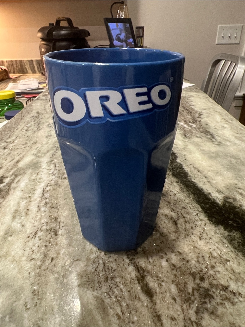 Oreo Branded Blue Decorative Cup
